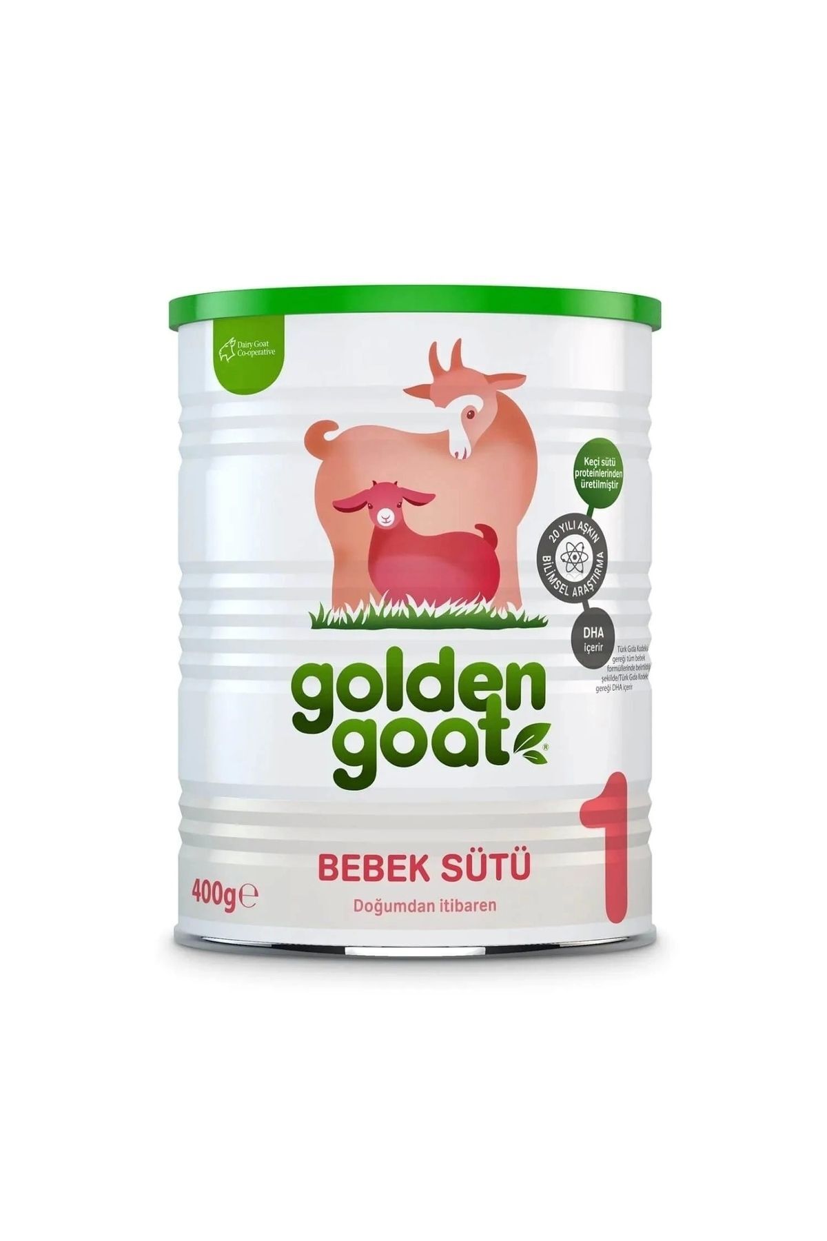 1 Keçi Sütlü Bebek Sütü 0-6 Ay 400 gr