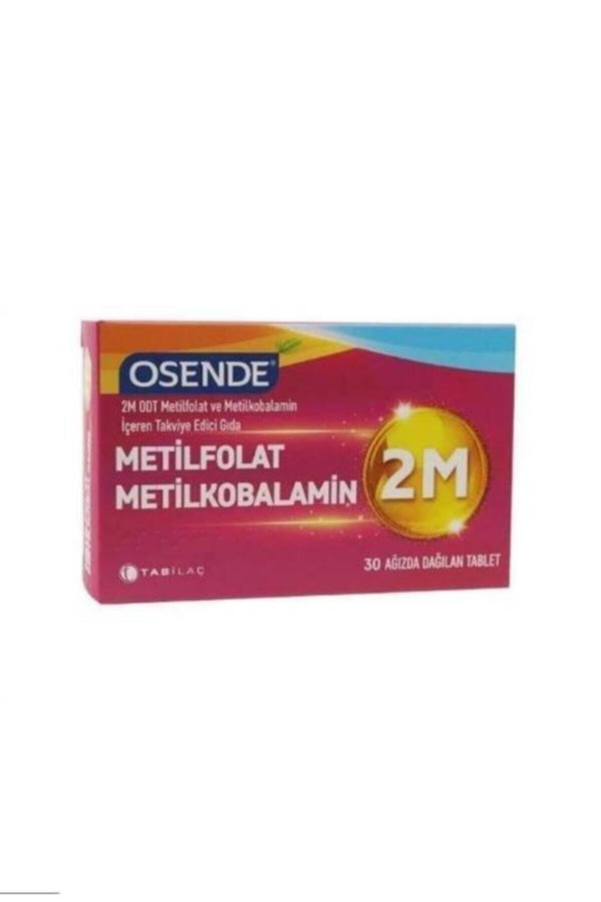2m Odt Metilfolat & Metilkobalamin 30 Ağızdan