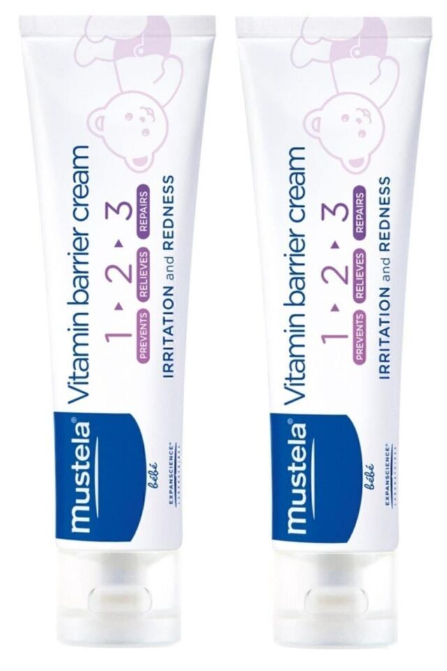 Vitamin Barrier Cream 1.2.3 Pişik Kremi 100 ml 2 Adet
