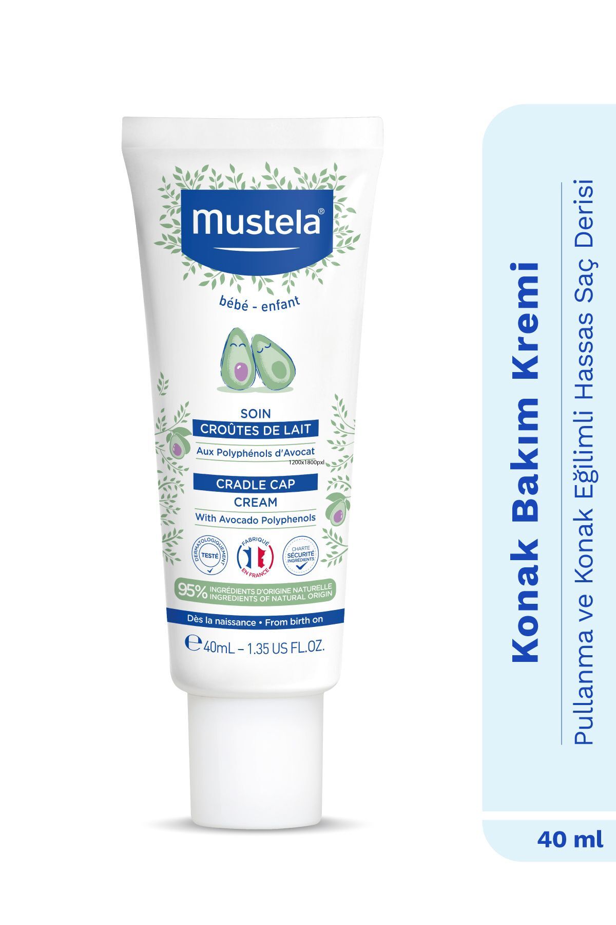 Cradle Cap Cream 40 ml - Saç Pullanmalarına Karşı Bakım Kremi