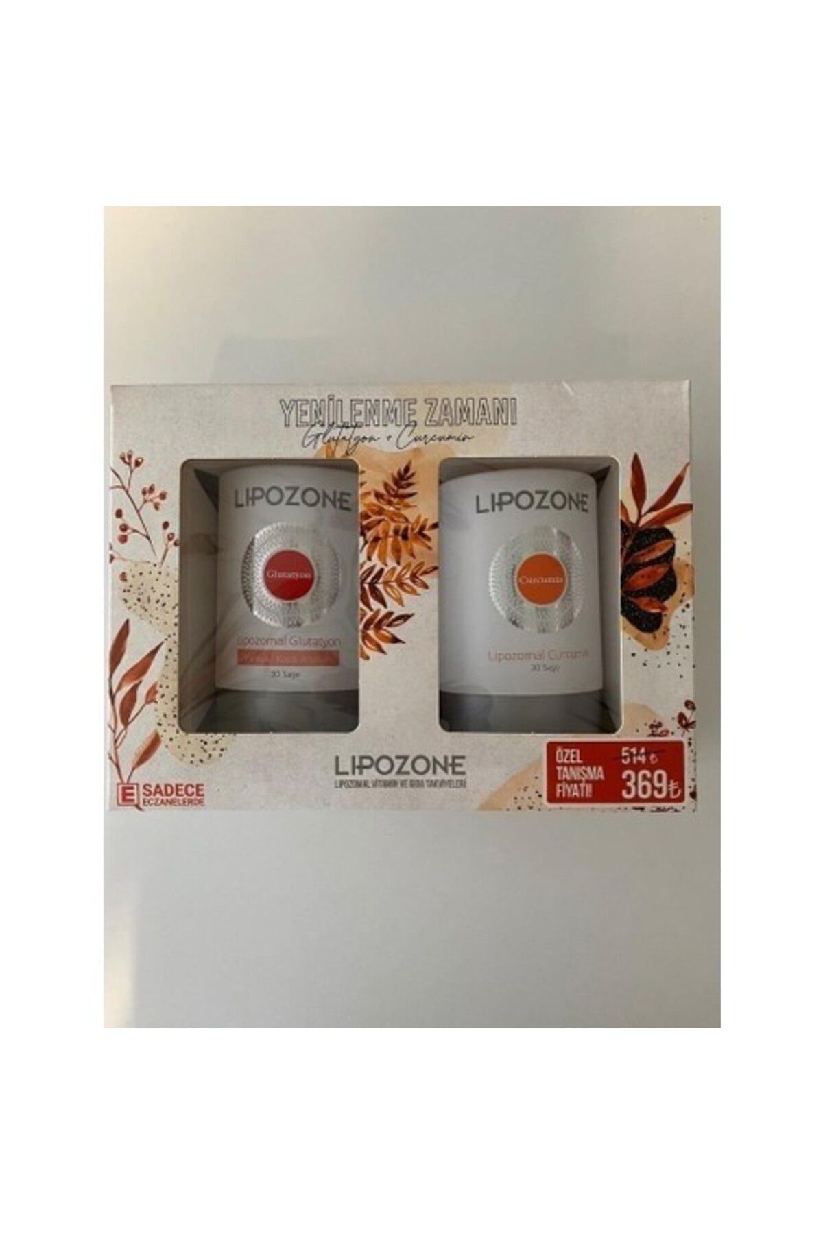 Lipozomal Glutatyon Curcumin Kofre