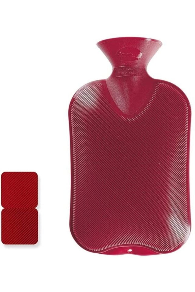 Sıcaksu Torbası Çift Kat Kırmızı Termofor