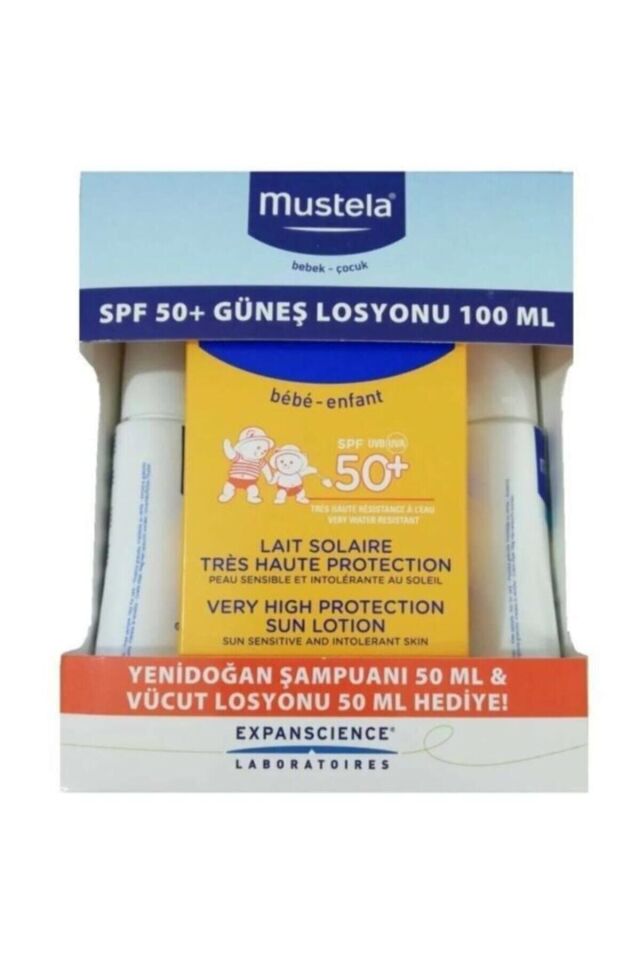 Bebek Güneş Koruma Ve Bakım Seti (küçük)