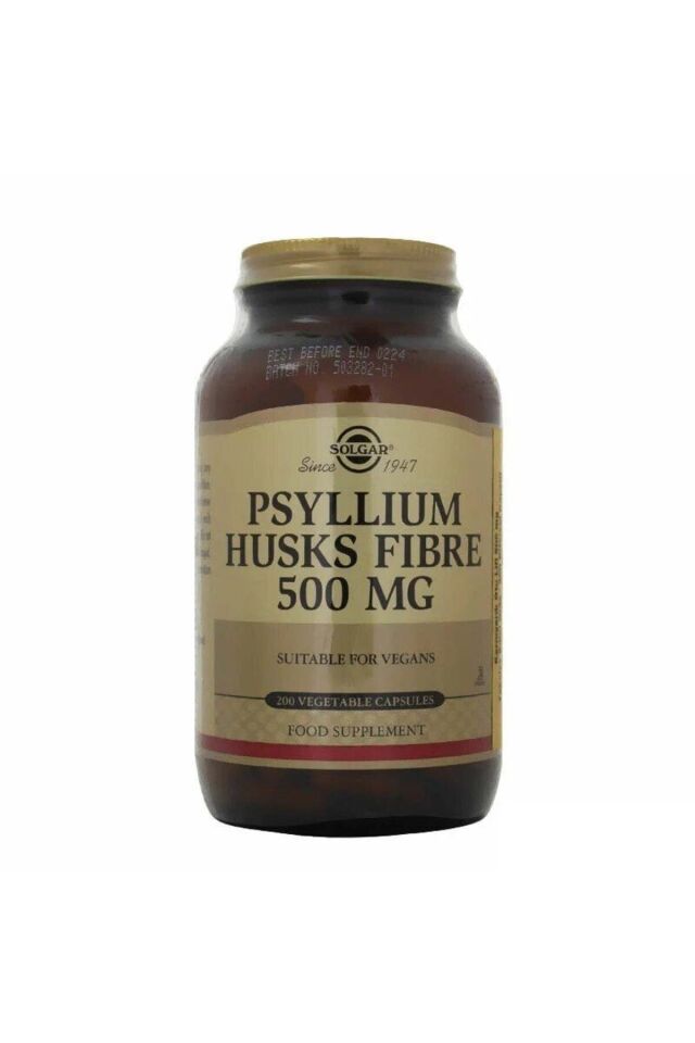 Psyllium Husk Fibre 500mg 200 Vegi Kapsül
