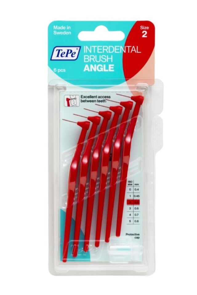 Arayüz Fırçası Angle Saplı 0.5 Mm - Kırmızı