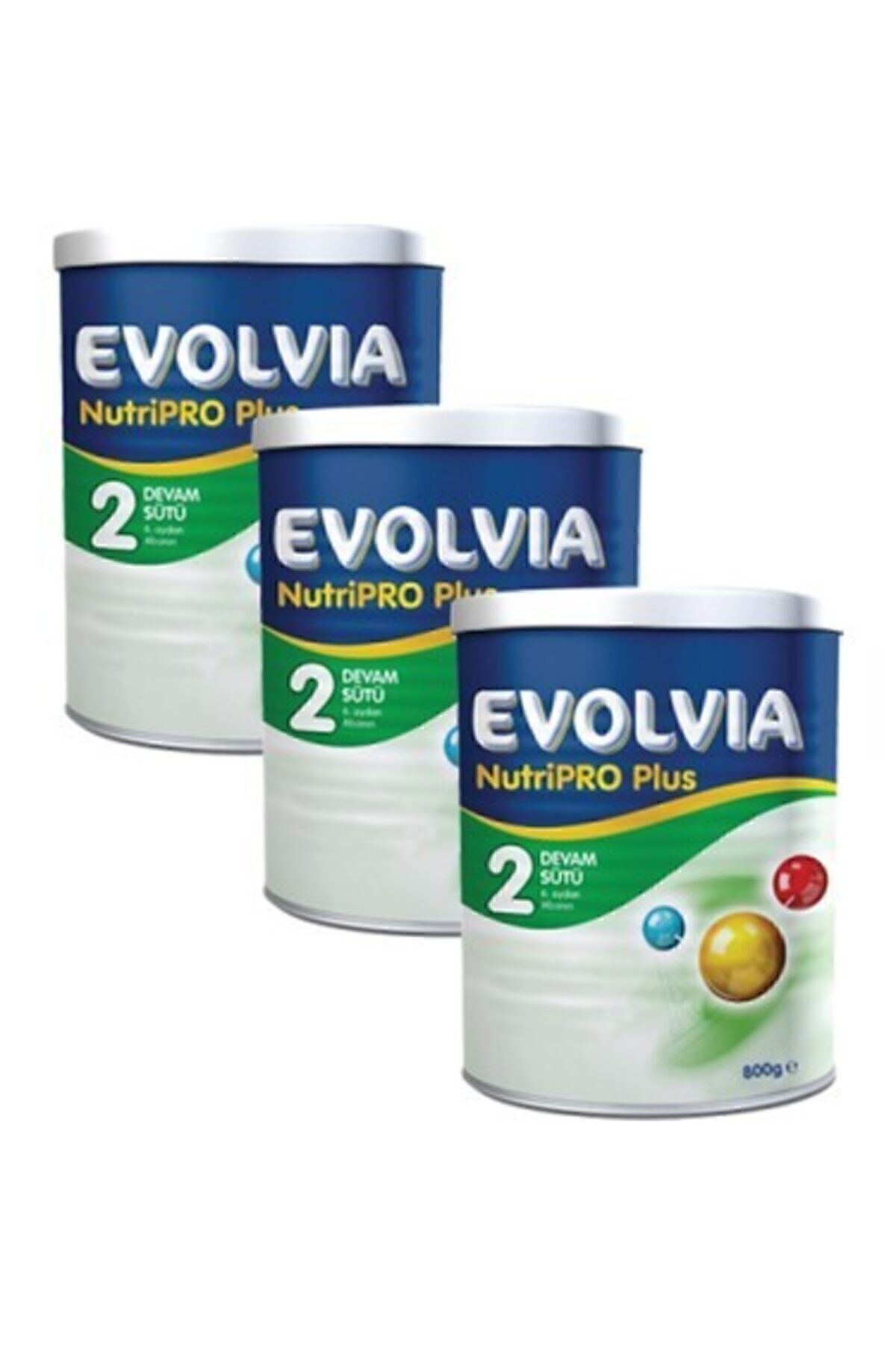 2 Devam Sütü Nutripro Plus 800 Gr 3 Adet