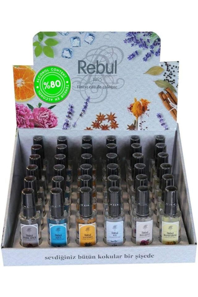 36lı Set 50ml Sprey Kolonya