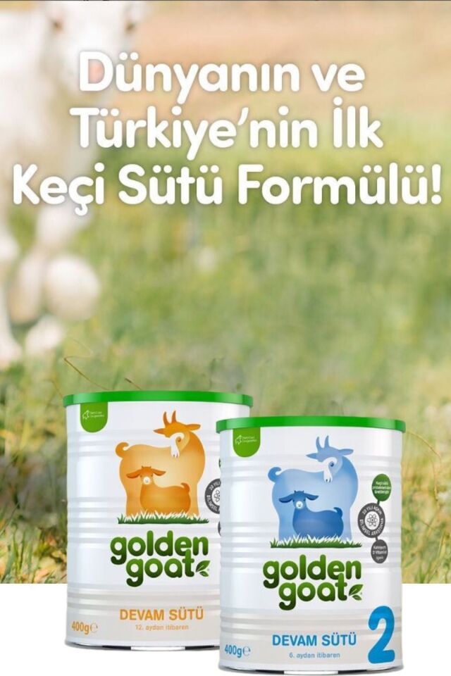 Keçi Bebek Sütü 1 Numara 400 Gr 2'li Paket