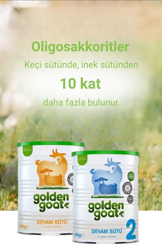 Keçi Bebek Sütü 1 Numara 400 Gr 2'li Paket