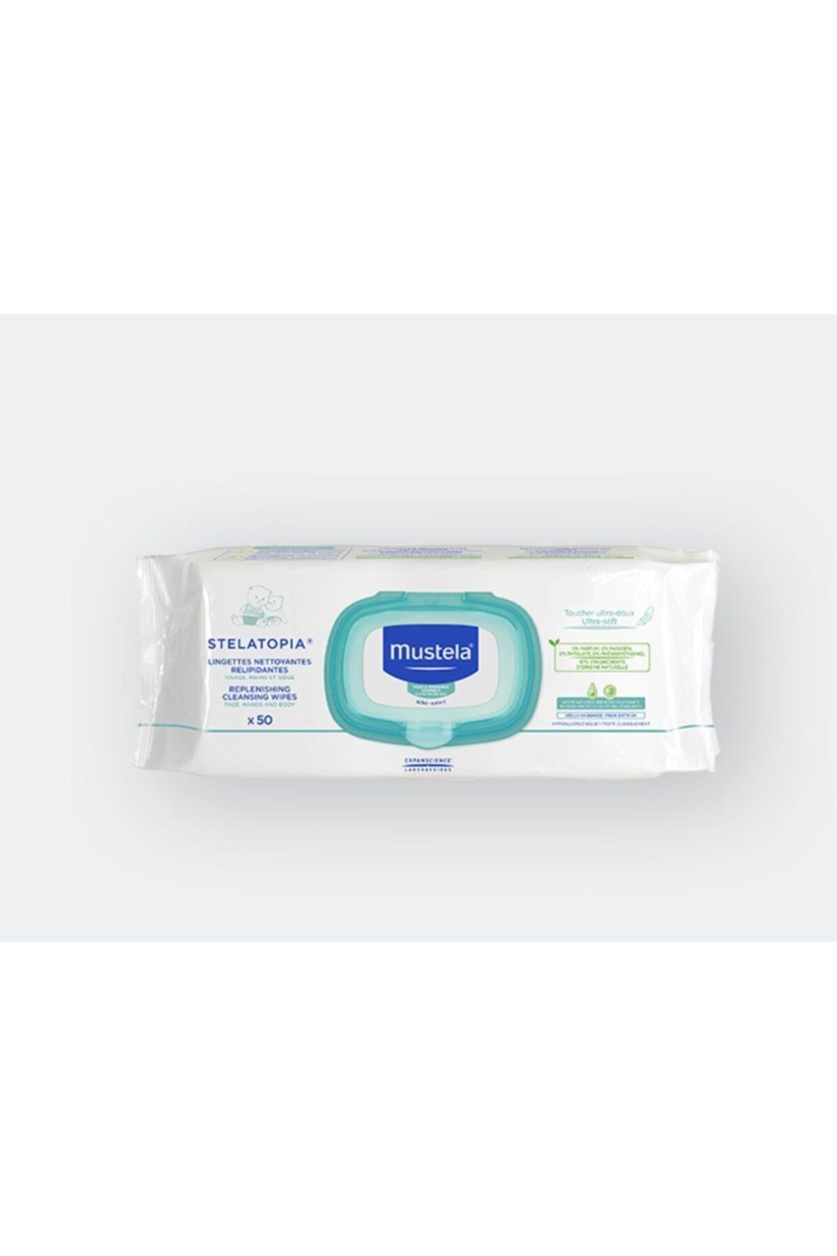 Stelatopia Replenishing Cleansing Wipes Ultra Yumuşak Ve Kokusuz Islak Mendil 50 Adet