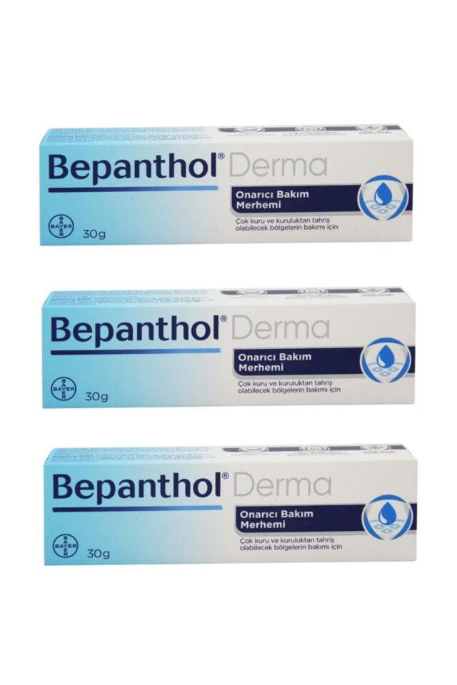 Derma Onarıcı Bakım Kremi 30 gr 3 Adet