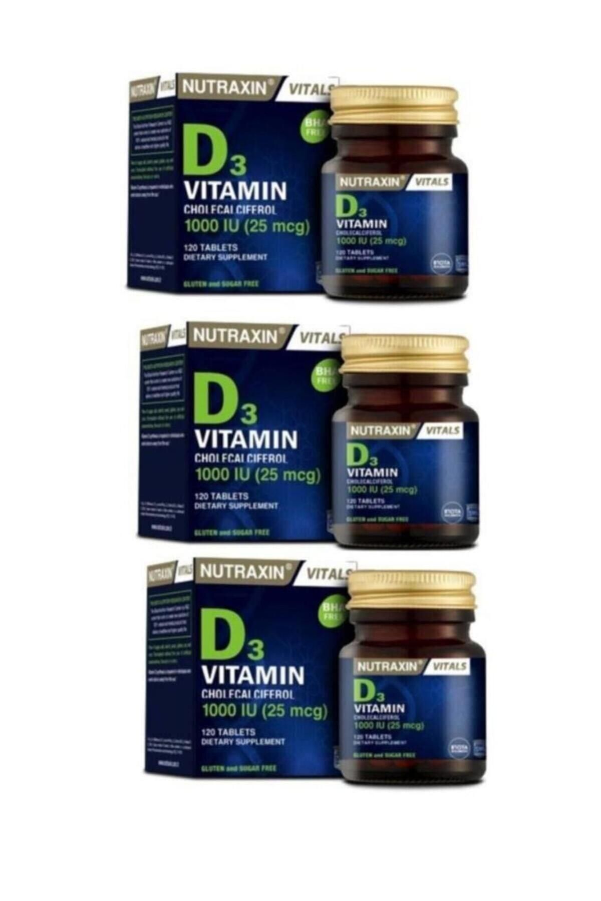 Vitamin D3 120 Tablet 3 Adet