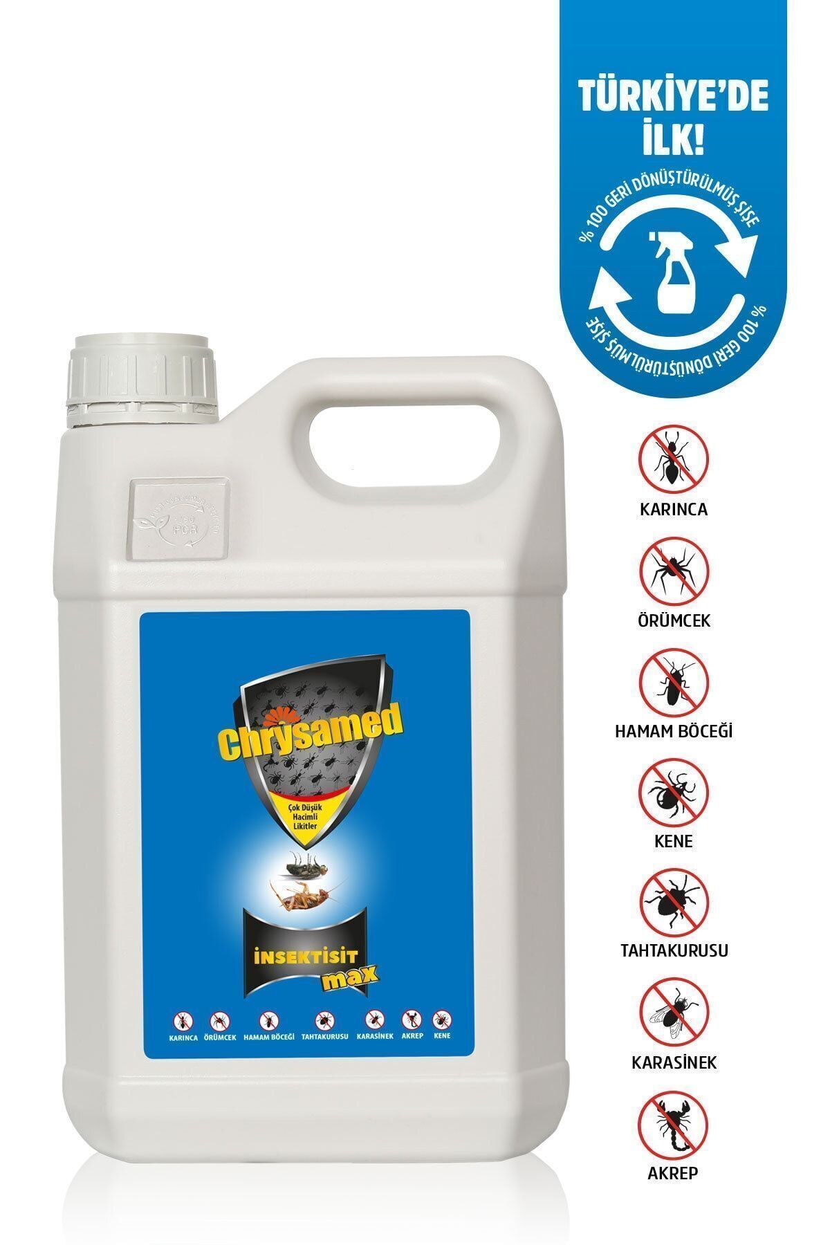 Insektisit Max 5 Lt. Akrep - Kene - Karınca - Sivrisinek - Tahtakurusu