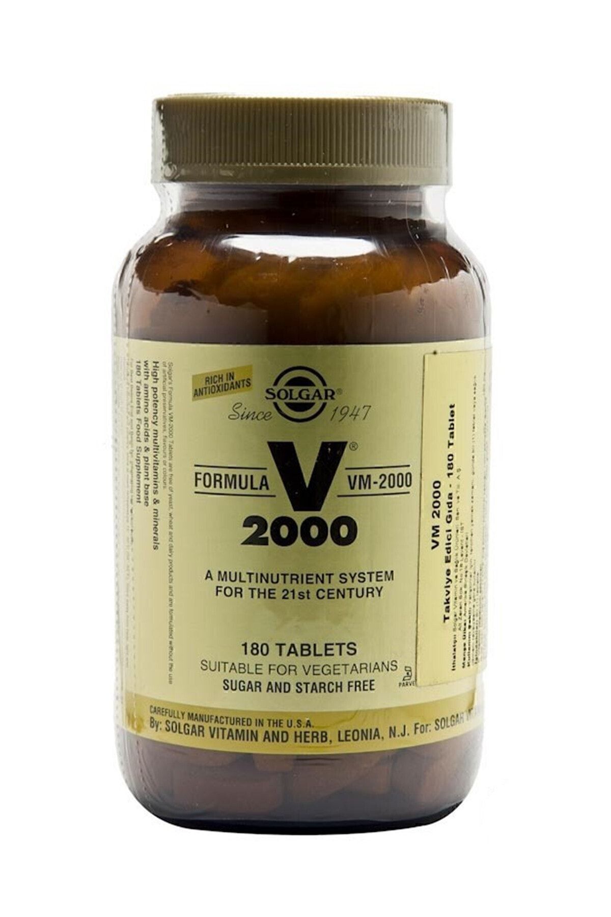 SOLGAR Formula Vm 2000 180 Tablet