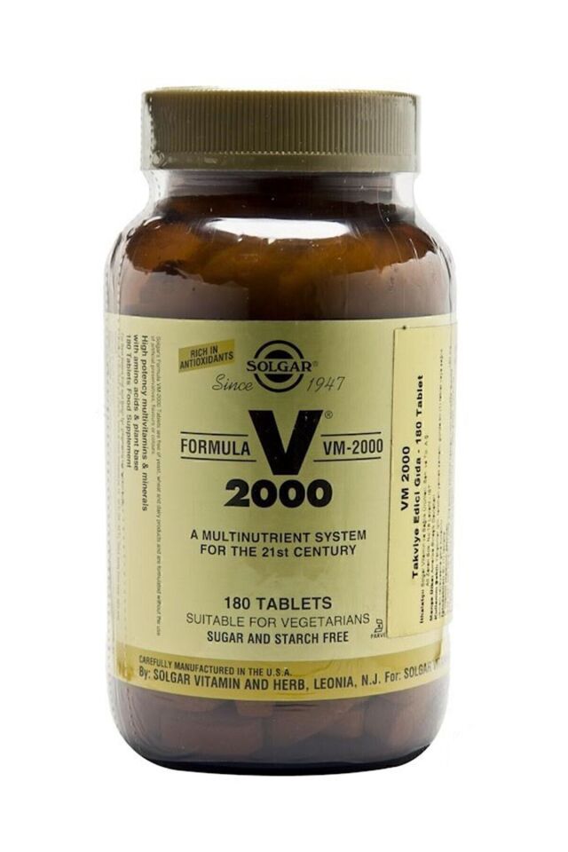 SOLGAR Formula Vm 2000 180 Tablet