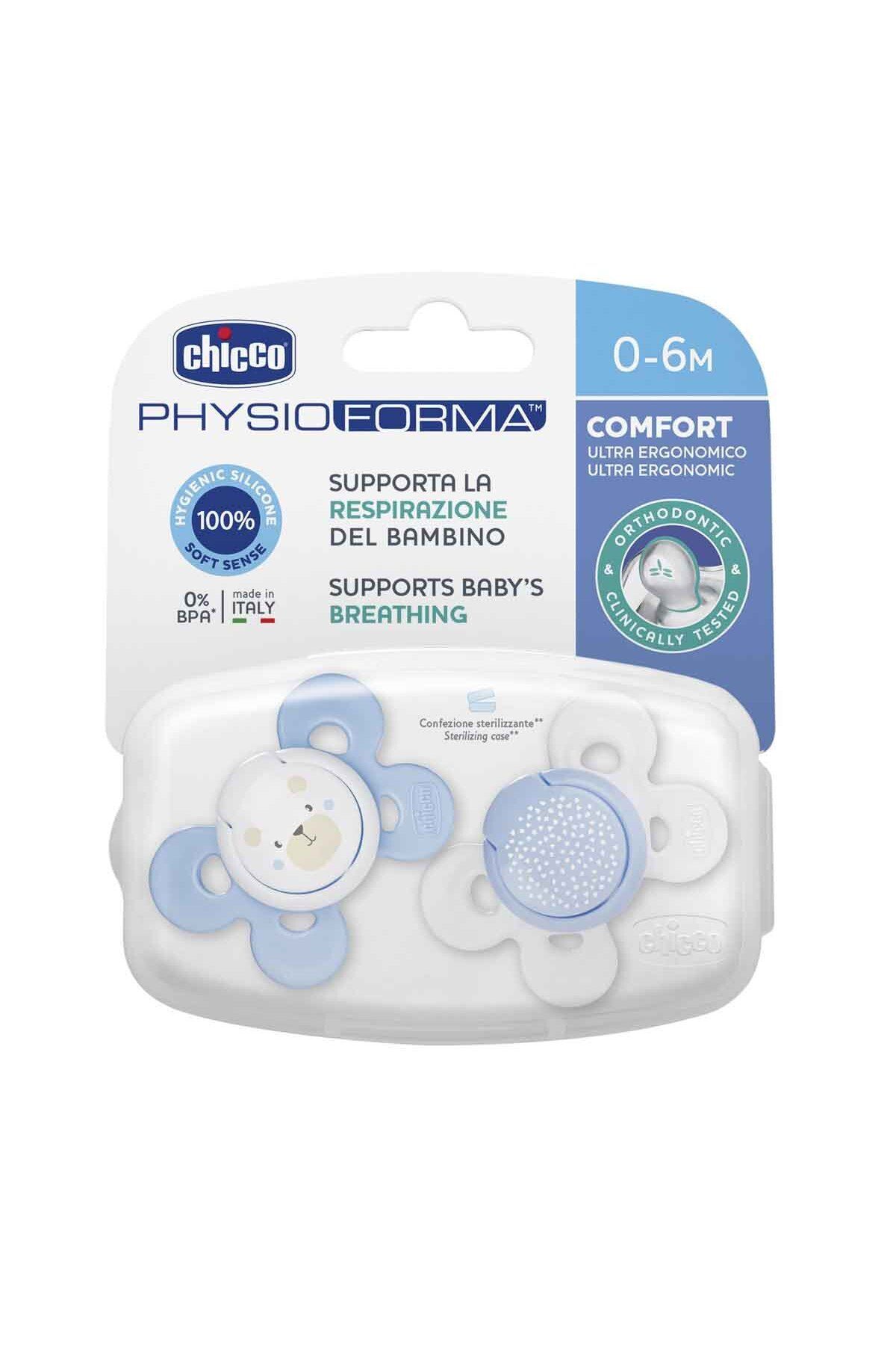 Physio Comfort Silikon Emzik 2li 0 Ay Erkek