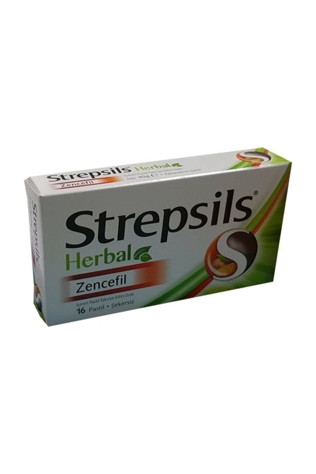 Herbal Zencefil Boğaz Pastili