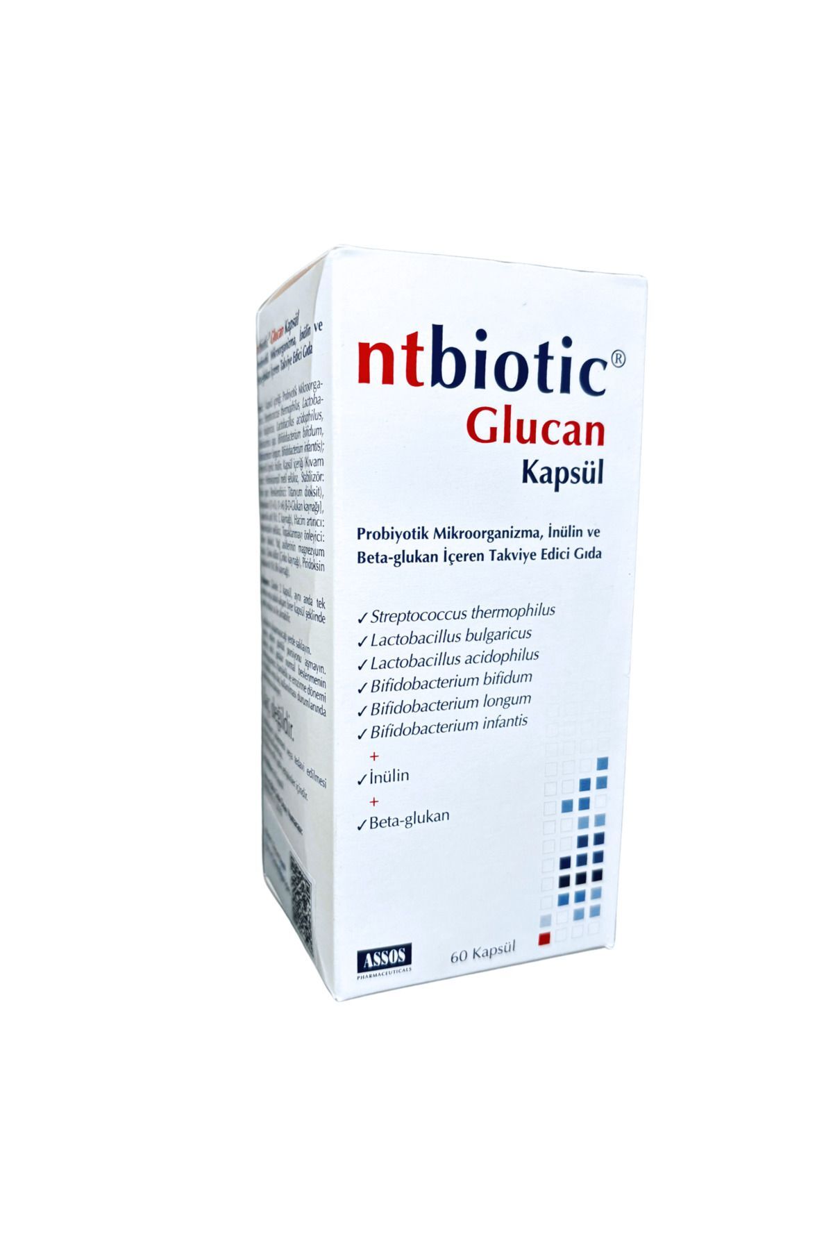 Nt Biotic Glucan 60 Kapsül