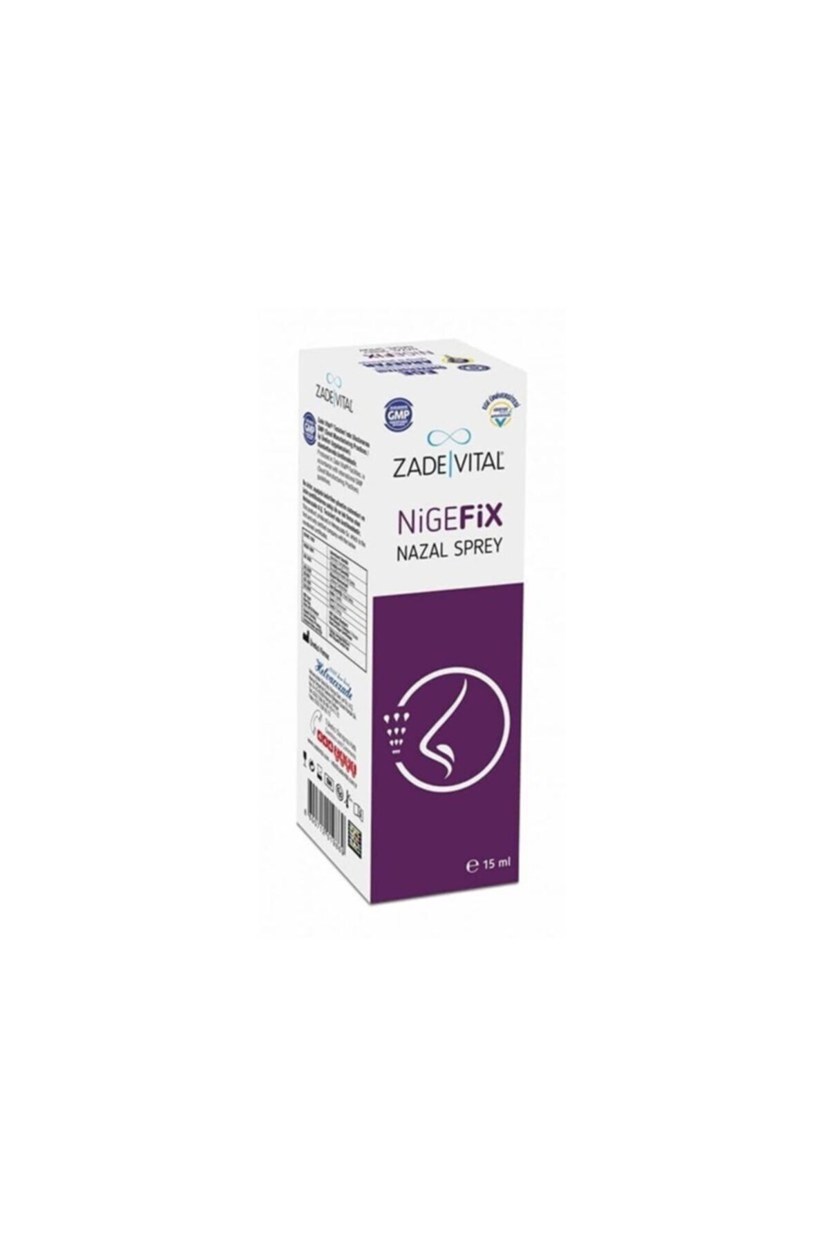 Zadevital Nigefix Nazal Sprey 15 ml
