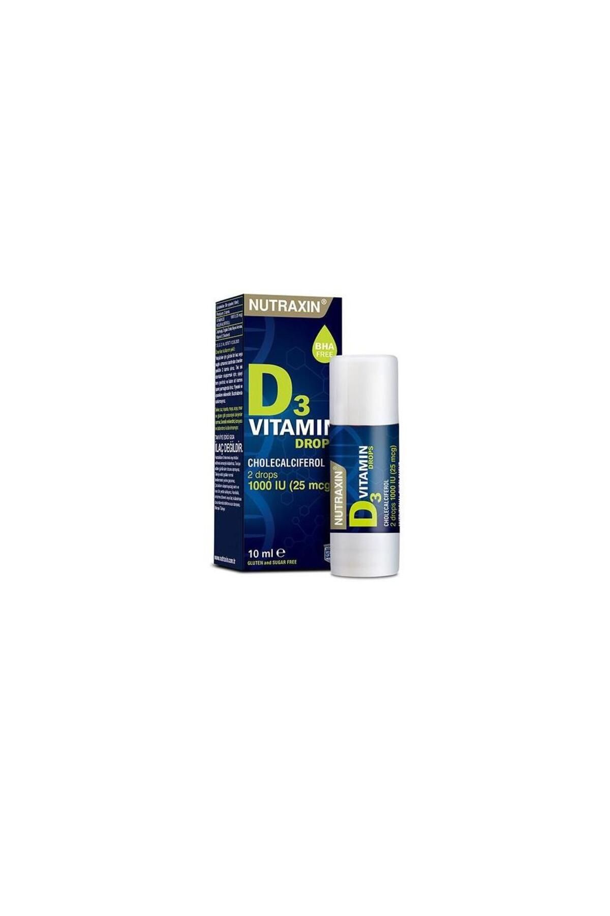 Vitamin D3 Damla Takviye Edici Gıda 10 ml