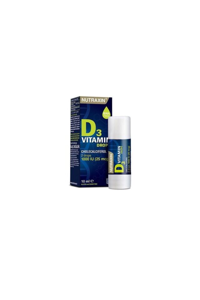 Vitamin D3 Damla Takviye Edici Gıda 10 ml