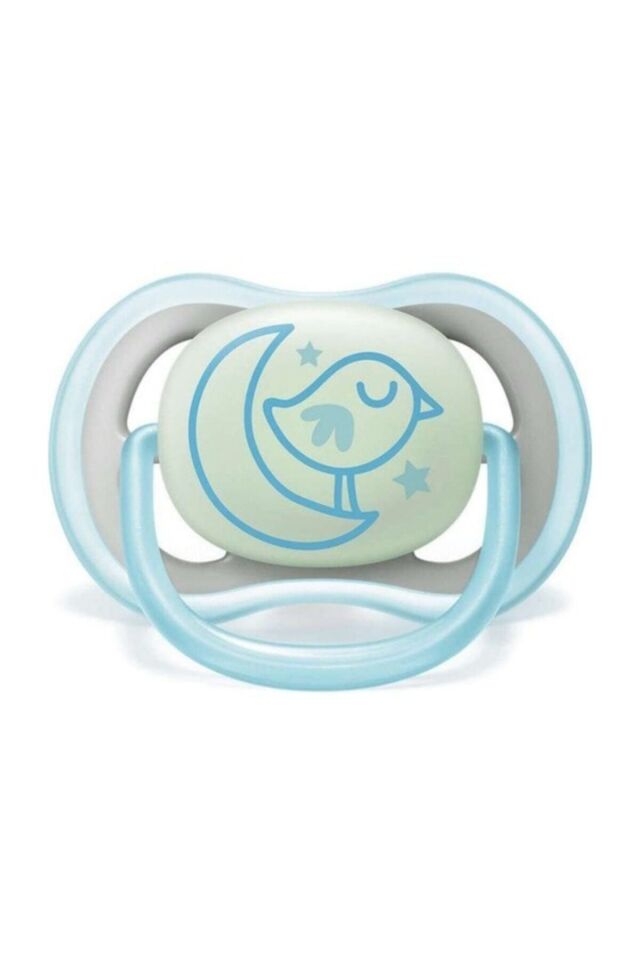 Philips Ultra Air Night 2'li Silikon Emzik 6-18 Ay-02236 6-18 Ay Mavi