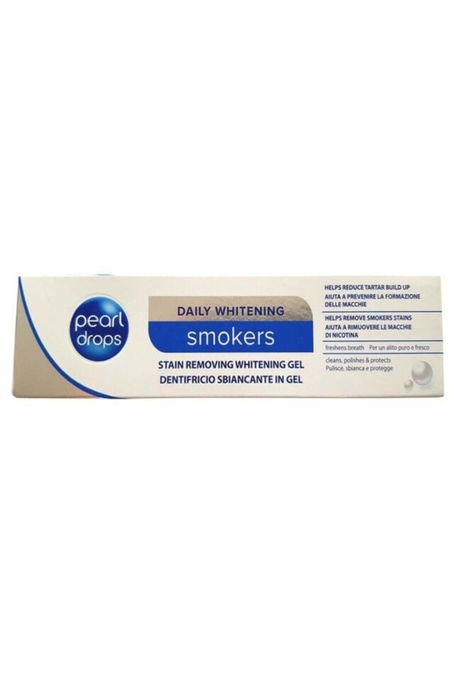 Sigara İçenler İçin Leke Çıkarıcı Ve Beyazlatıcı Jel Diş Macunu 75 ml 5010724503423