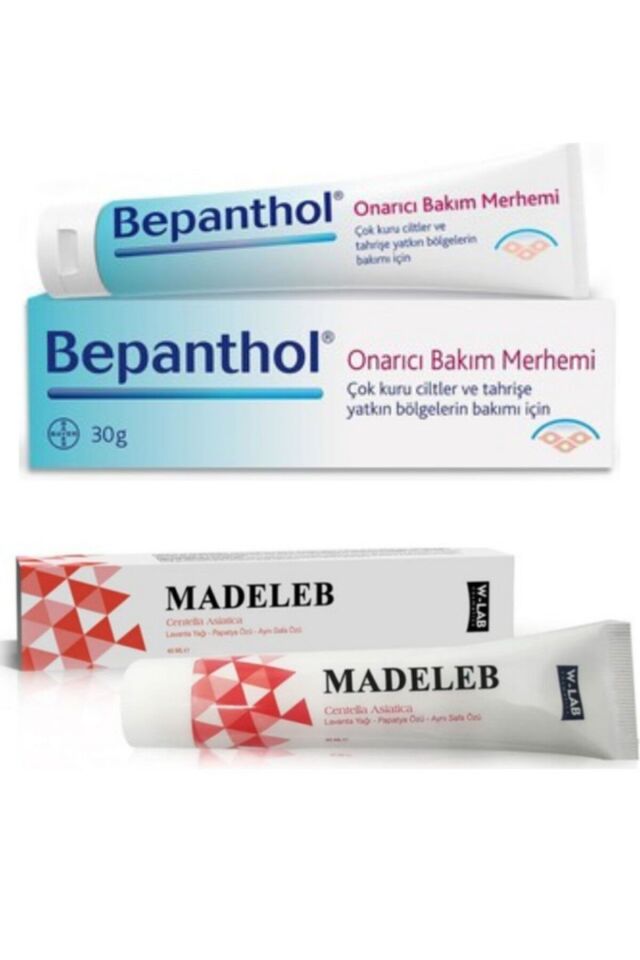 Onarıcı Bakım Merhemi 30 gr + W-lab Madeleb Cilt Yenileyici Krem 40 ml