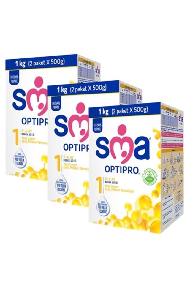 Optipro Probiyotik 1 0-6 Ay Bebek Sütü 1000 Gr X 3 Adet