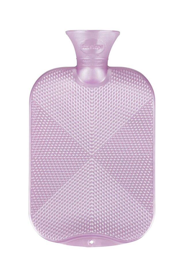 Sıcaksu Torbası Termofor Yızdız Desen Pembe