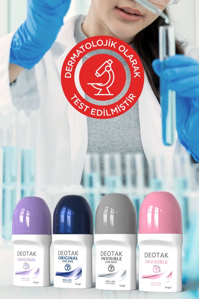 Invisible Erkek7 Güne Kadar Etkili Roll-On Deodorant 35 ml
