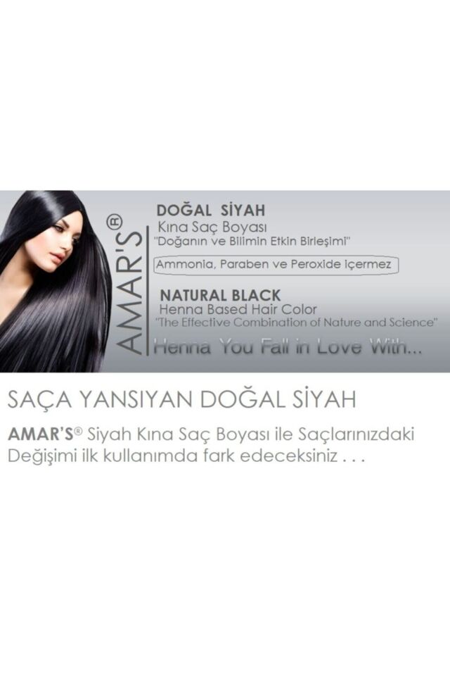 Orjinal Hint Kınası (hindistan'dan Ithal) (siyah)
