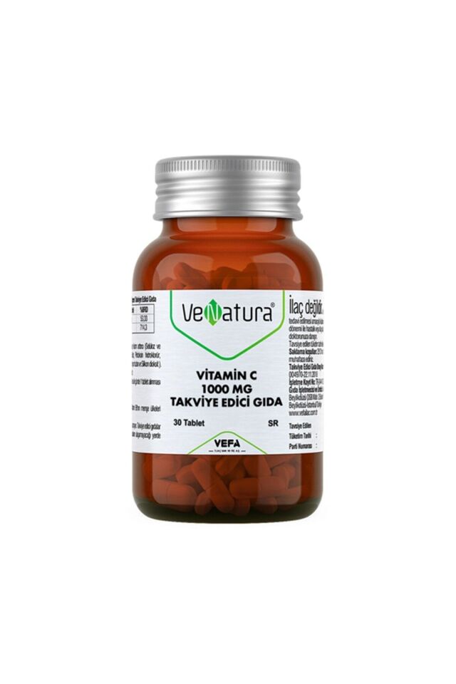 Vitamin C Takviye Edici Gıda 1000 mg