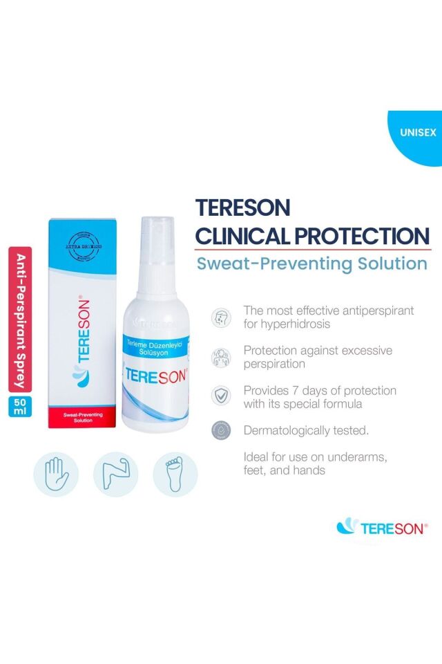 El,ayak, Koltuk Altı Terleme Önleyici Ve Ter Kokusuna Karşı Koruma Sprey 3x50 ml