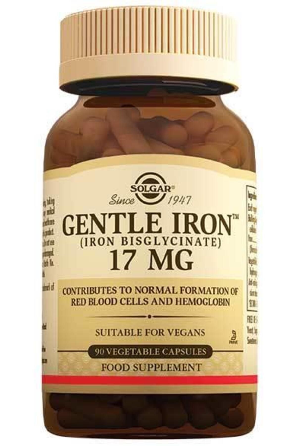 Gentle Iron 17 Mg 90 Kapsül