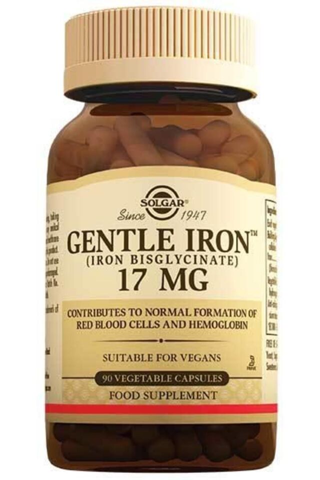Gentle Iron 17 Mg 90 Kapsül