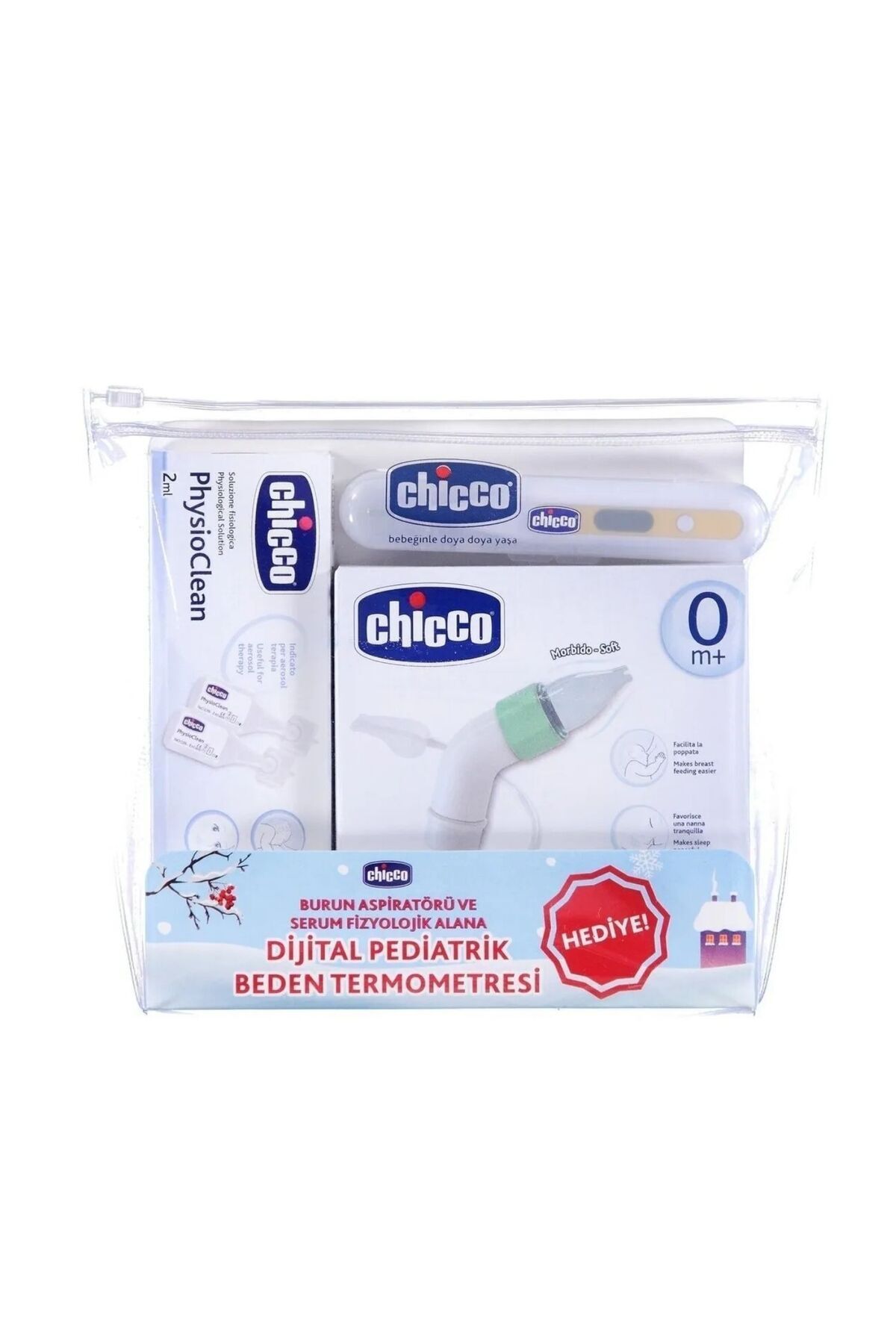 Pediatrik Termometre Hediyeli Set