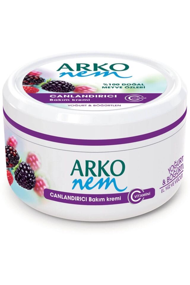 Yoğurt Ve Böğürtlen  Canlandırıcı Bakım Nem Krem 300 ml