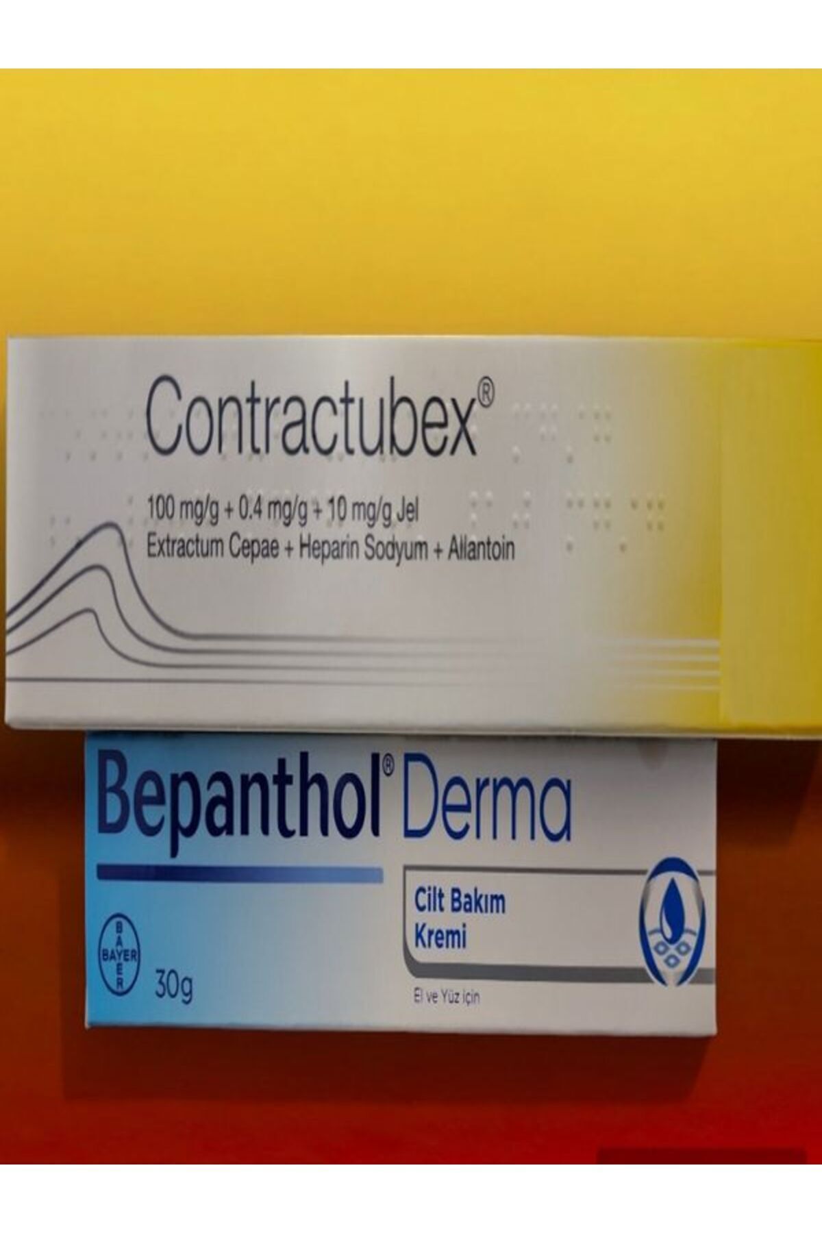Contratubex 120Gr Jel+Bepanthol Cilt Bakım Kremi 30gr