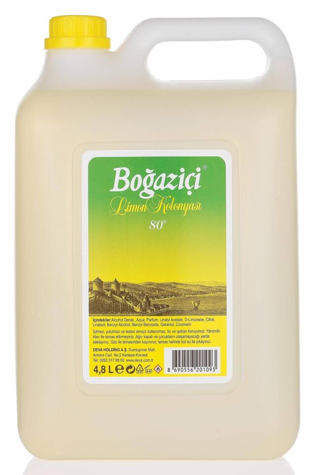 Limon Kolonyası Bidon 4800 ml