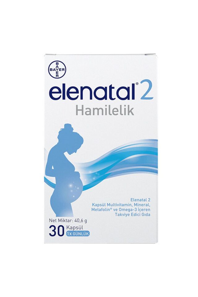2 Multivitamin Mineral Metafolin Ve Omega 3 Içeren 30 Kapsül