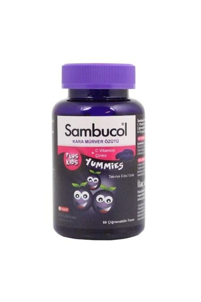 Plus Kids Yummies 60 Çiğneme Tablet