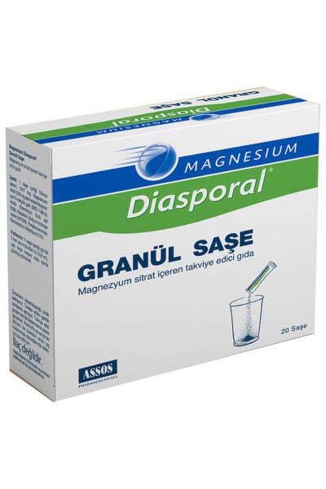 Magnesium Diasporal Granül 20 Saşe