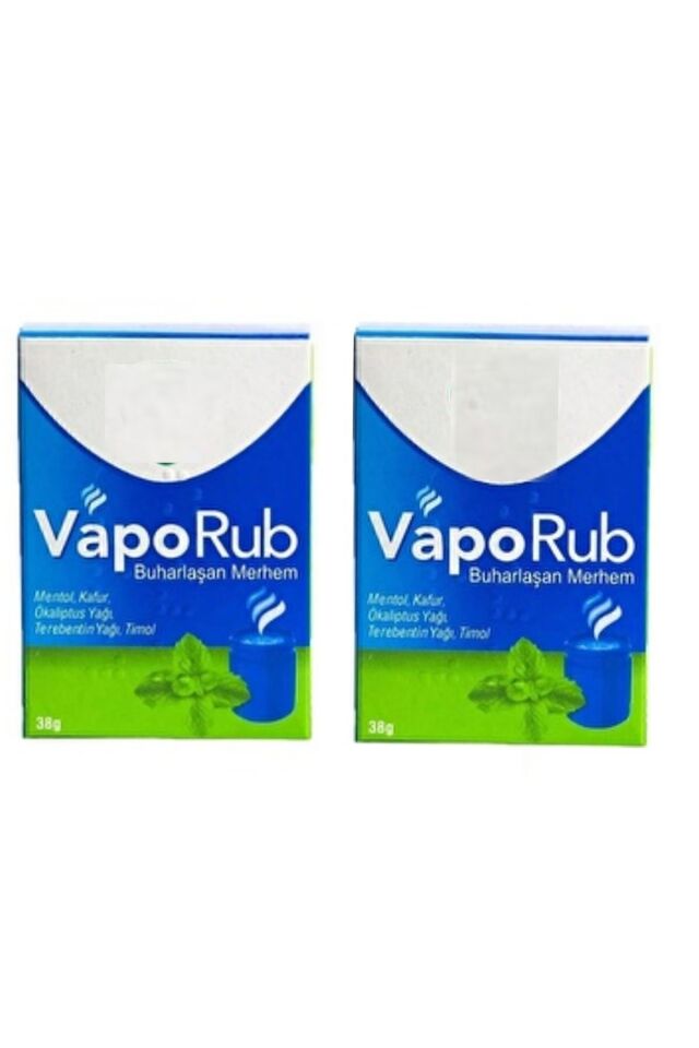 Vaporub Buharlaşan Merhem 2'li Paket