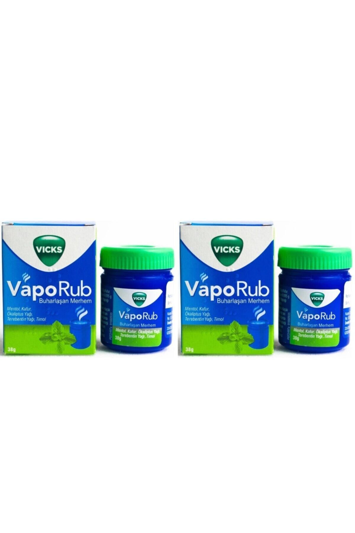 Vaporub Buharlaşan Merhem 2'li Paket