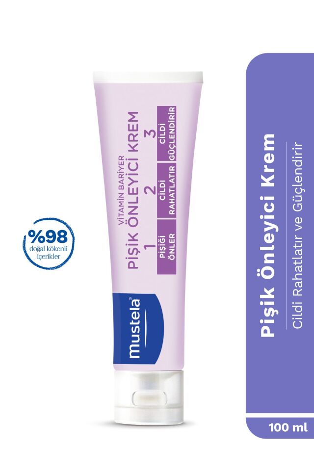 Vitamin Barrier 1.2.3 Pişik Kremi 100 ml