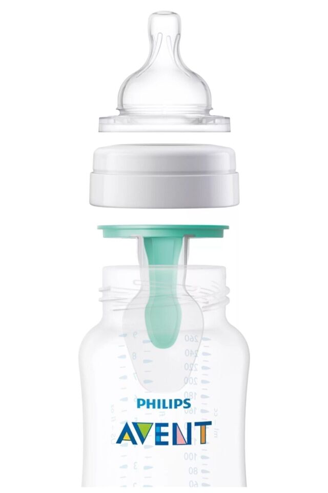 Gazlı Kolik Bebekler Için Yenidoğan Akışlı Anti-kolik Biberon 125 Ml 0+ Ay (anti-colic)