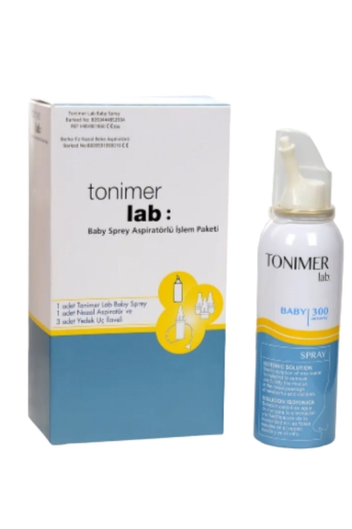 Tonimer Lab Baby Sprey 100 Ml Ve Burun Aspiratörü