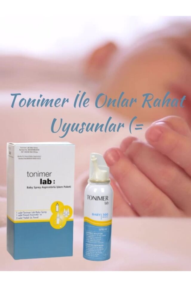 Tonimer Lab Baby Sprey 100 Ml Ve Burun Aspiratörü