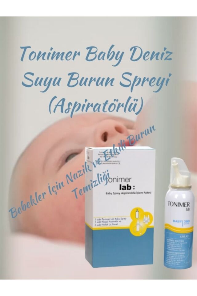 Tonimer Lab Baby Sprey 100 Ml Ve Burun Aspiratörü